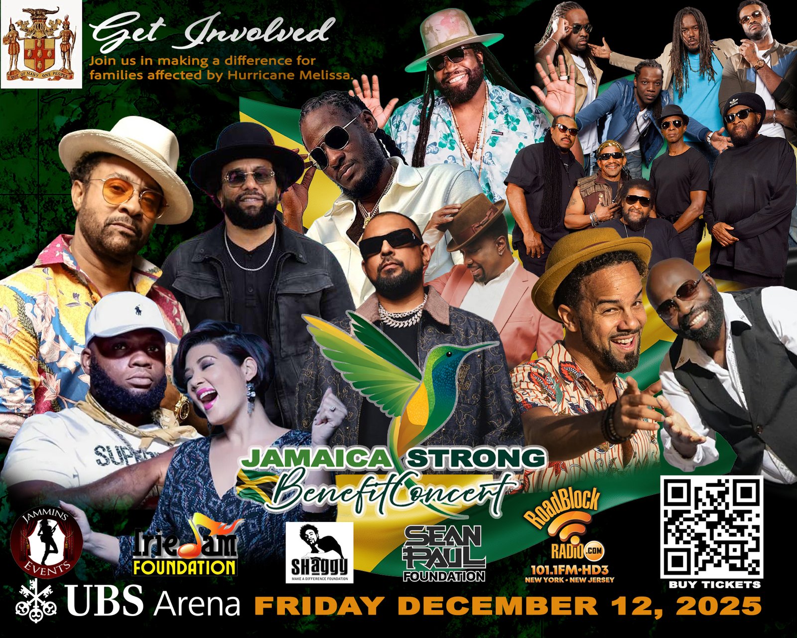 Presale Code Announced for the Jamaica Strong Benefit Concert — Every Ticket Helps Jamaica Rise Again
