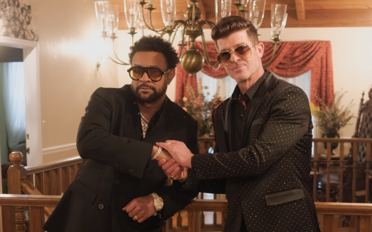 Shaggy & Robin Thicke Bring Classic Soul Into Dancehall With New Single “Looking Lovely”